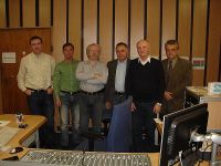 Przedstawiciele AM w radiu - foto Dariusz Ciepłucha.
